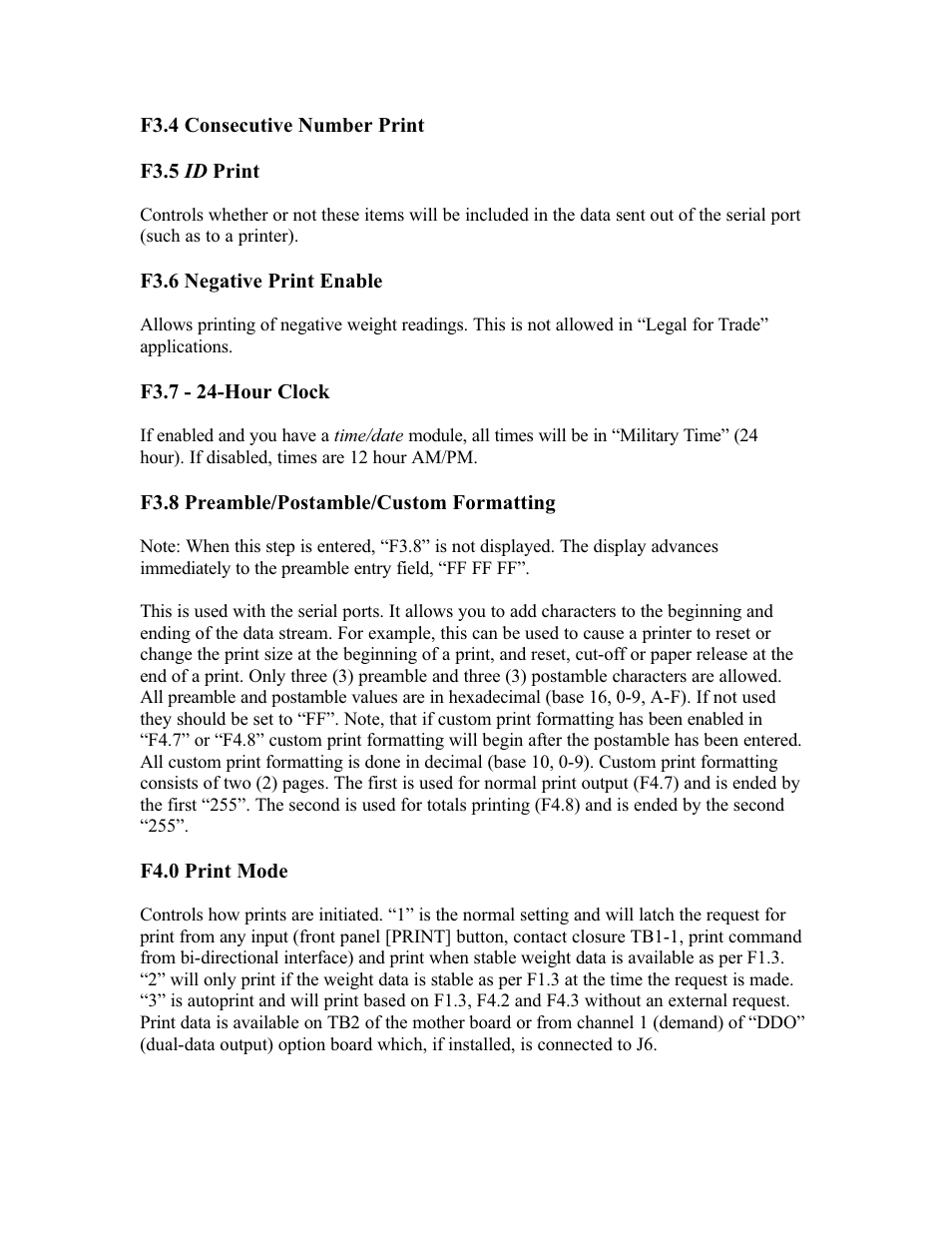 Rice Lake DWM-IV Weighmeter Standard Operators Manual User Manual | Page 24 / 62