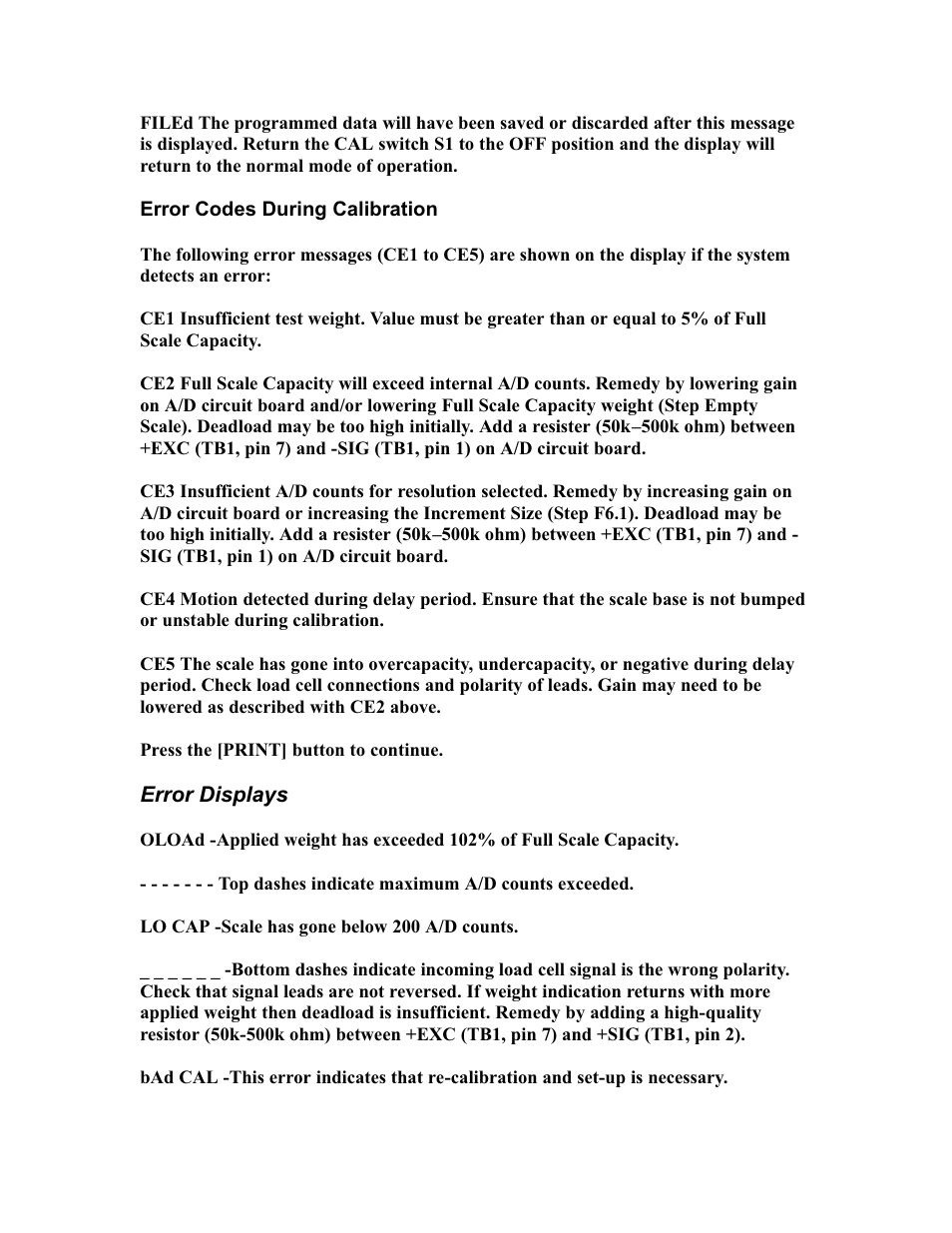 Rice Lake DWM-IV Weighmeter Standard Operators Manual User Manual | Page 40 / 62