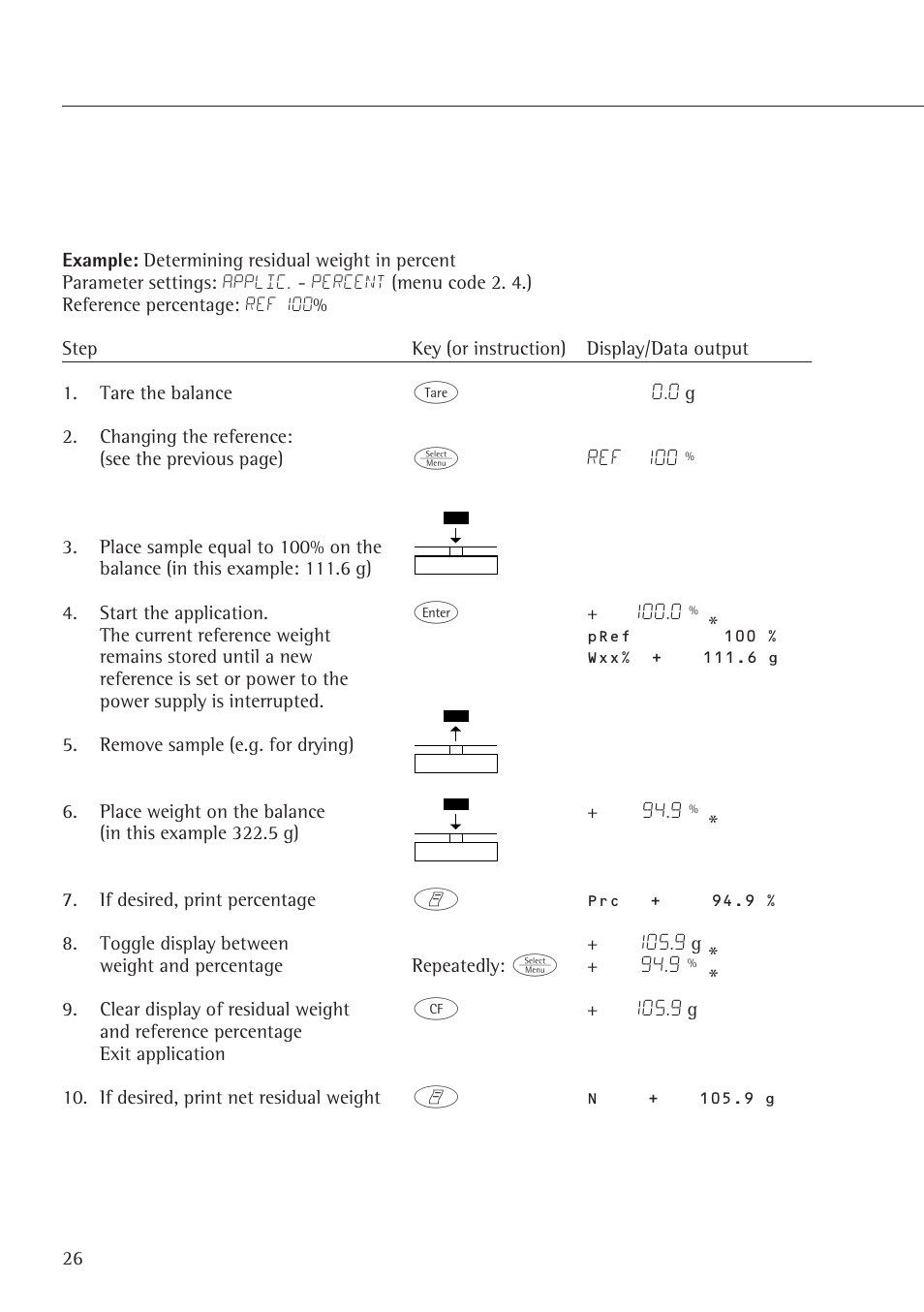 Rice Lake Entris, Sartorius Laboratory User Manual | Page 26 / 46