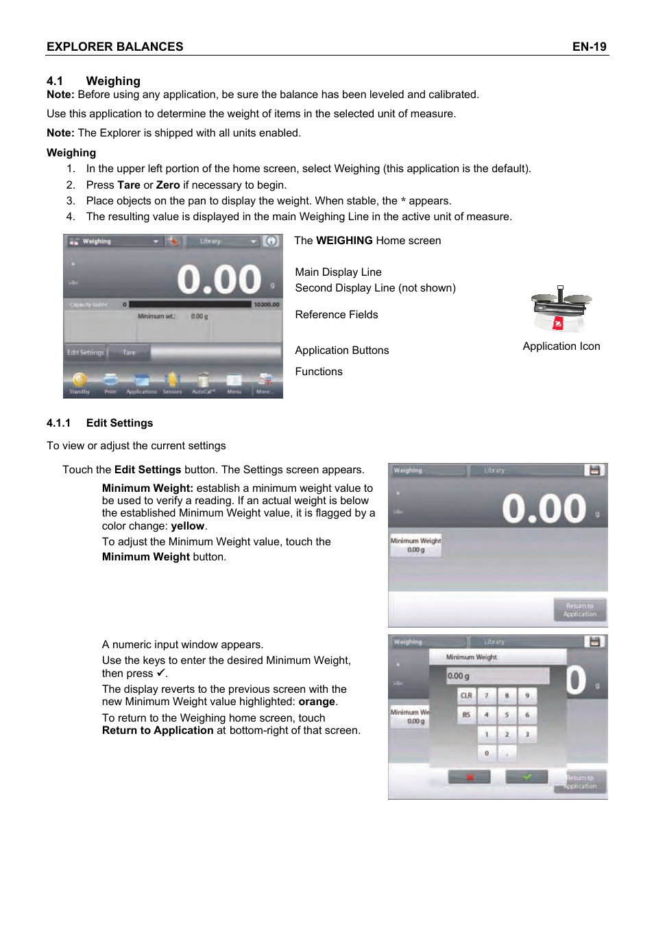 Rice Lake Explorer Series Toploader, Ohaus User Manual | Page 21 / 150