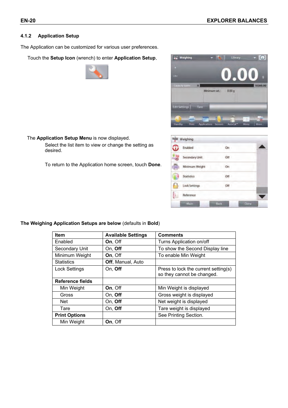 Rice Lake Explorer Series Toploader, Ohaus User Manual | Page 22 / 150