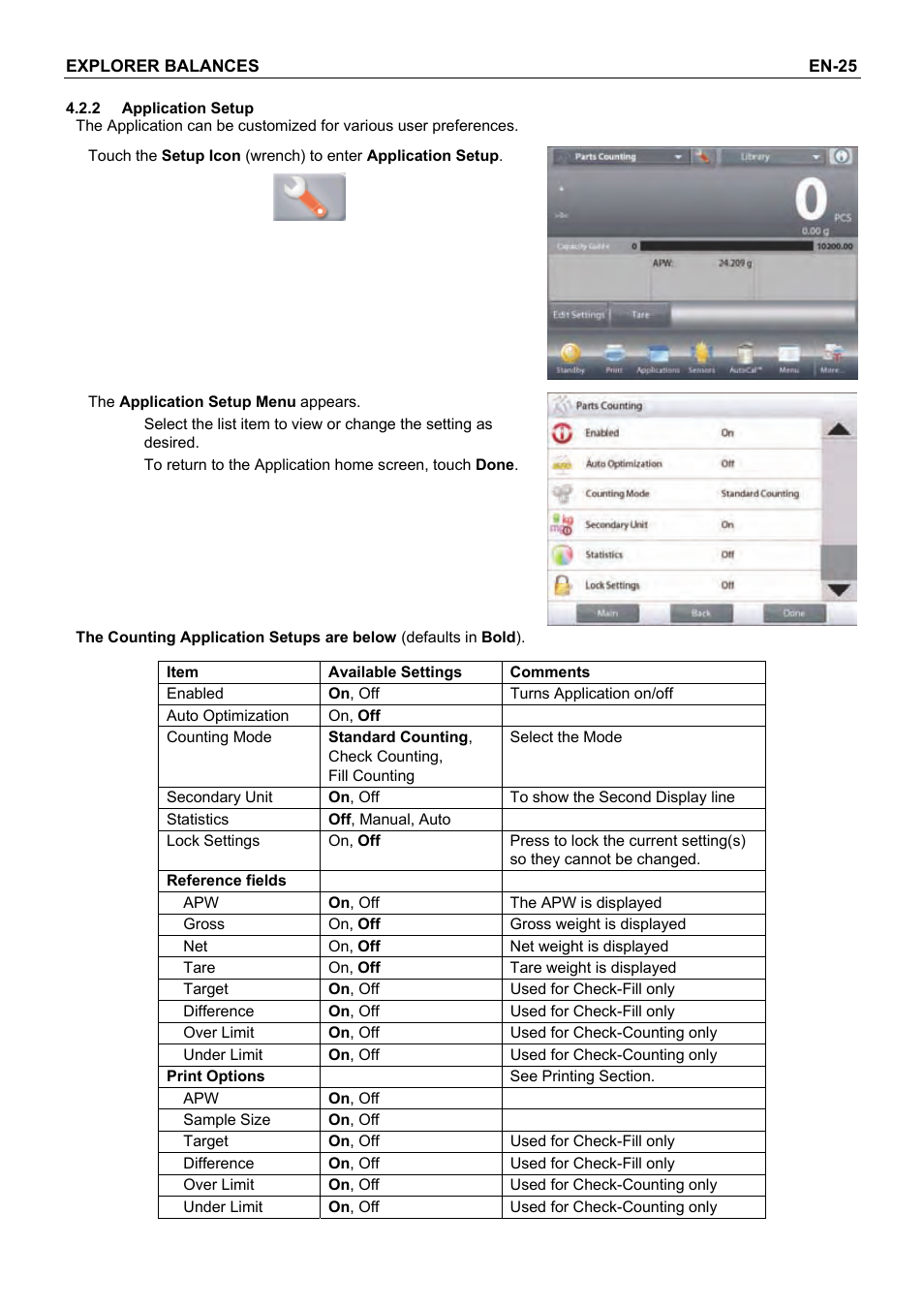 Rice Lake Explorer Series Toploader, Ohaus User Manual | Page 27 / 150