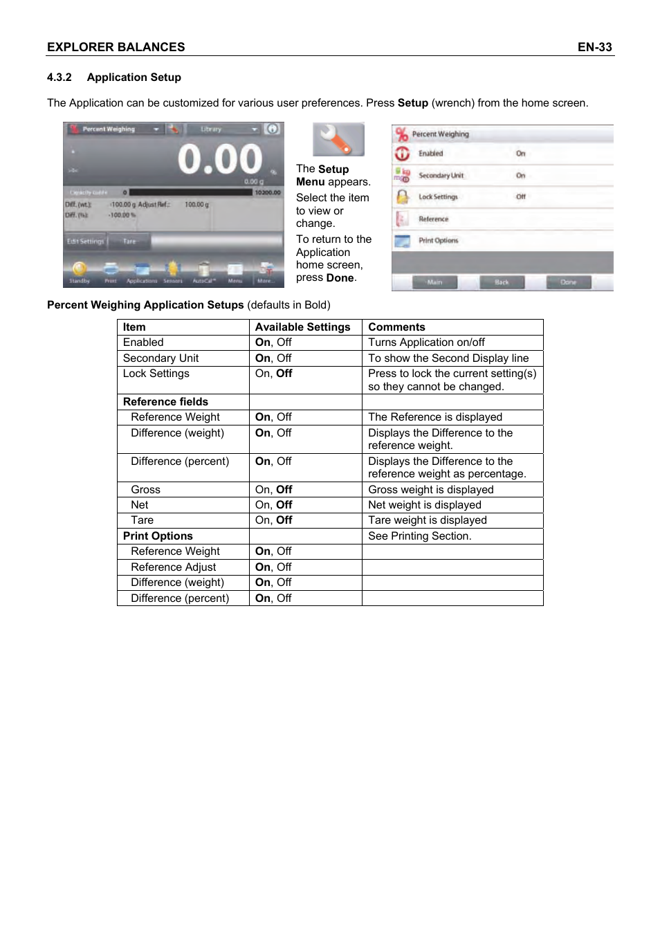 Rice Lake Explorer Series Toploader, Ohaus User Manual | Page 35 / 150