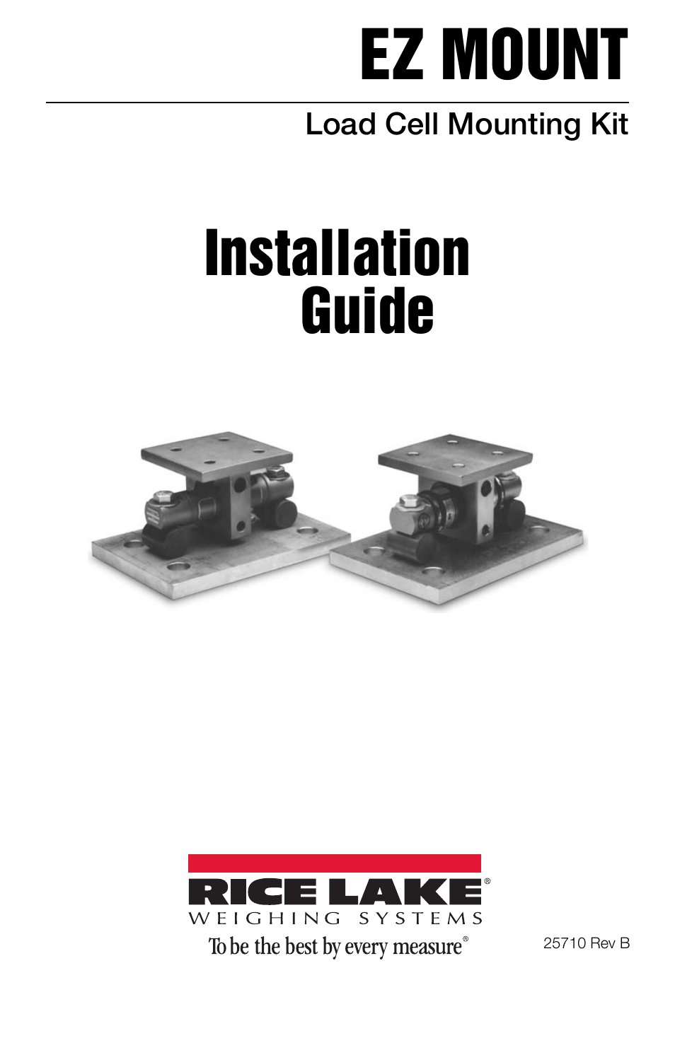Rice Lake Mild Steel User Manual | 16 pages