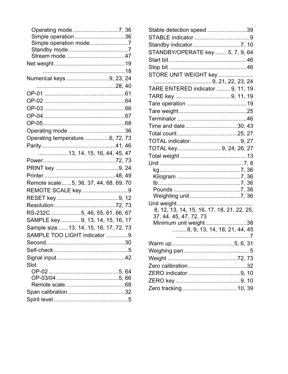 Rice Lake FC-i/Si Series, A&D Weighing User Manual | Page 81 / 86