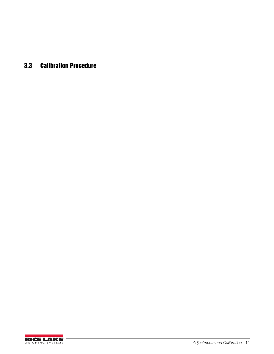 3 calibration procedure | Rice Lake Washdown User Manual | Page 15 / 26