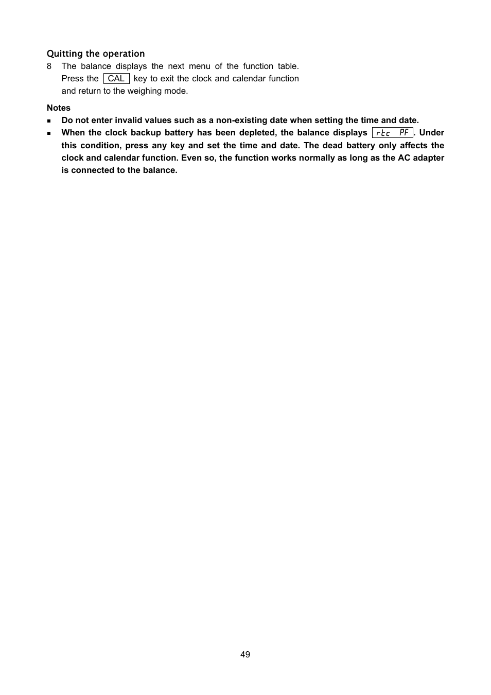 Rice Lake FX-i WP Series, A&D Weighing User Manual | Page 51 / 80