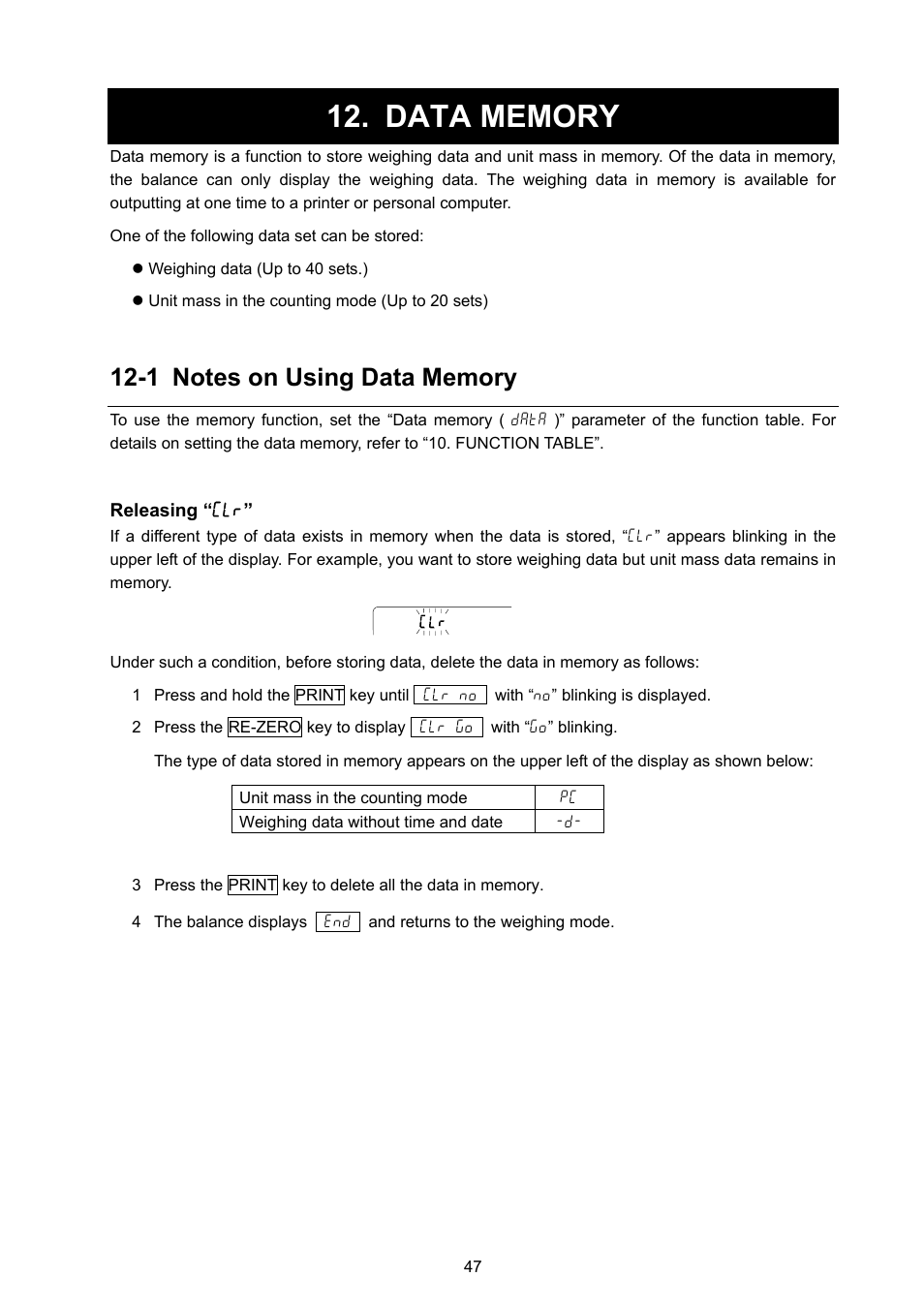 Rice Lake GF Series, A&D Weighing User Manual | Page 49 / 82