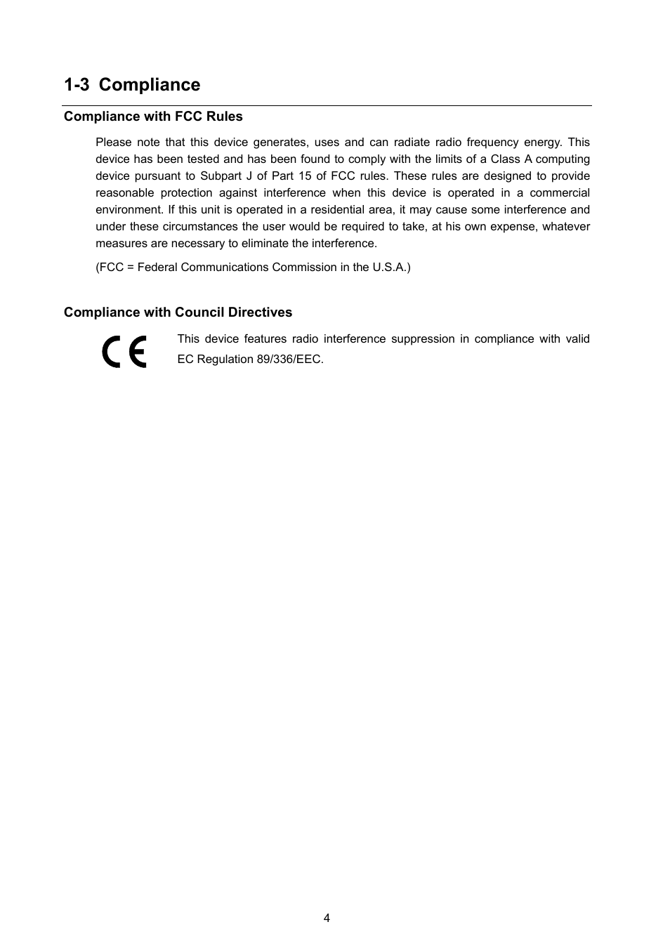3 compliance | Rice Lake GF Series, A&D Weighing User Manual | Page 6 / 82