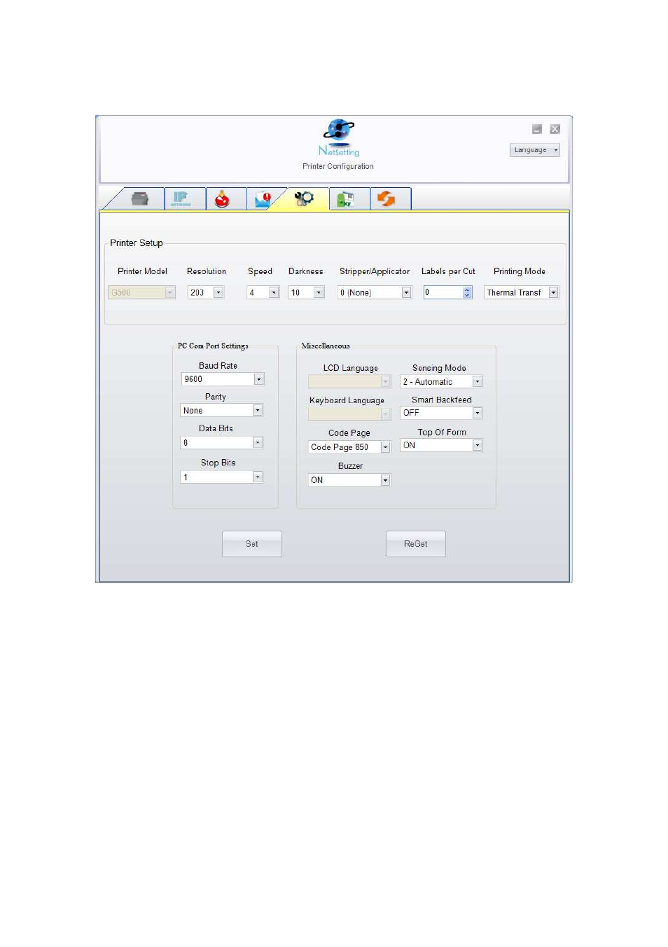Rice Lake GoDEX DT4 User Manual User Manual | Page 23 / 35