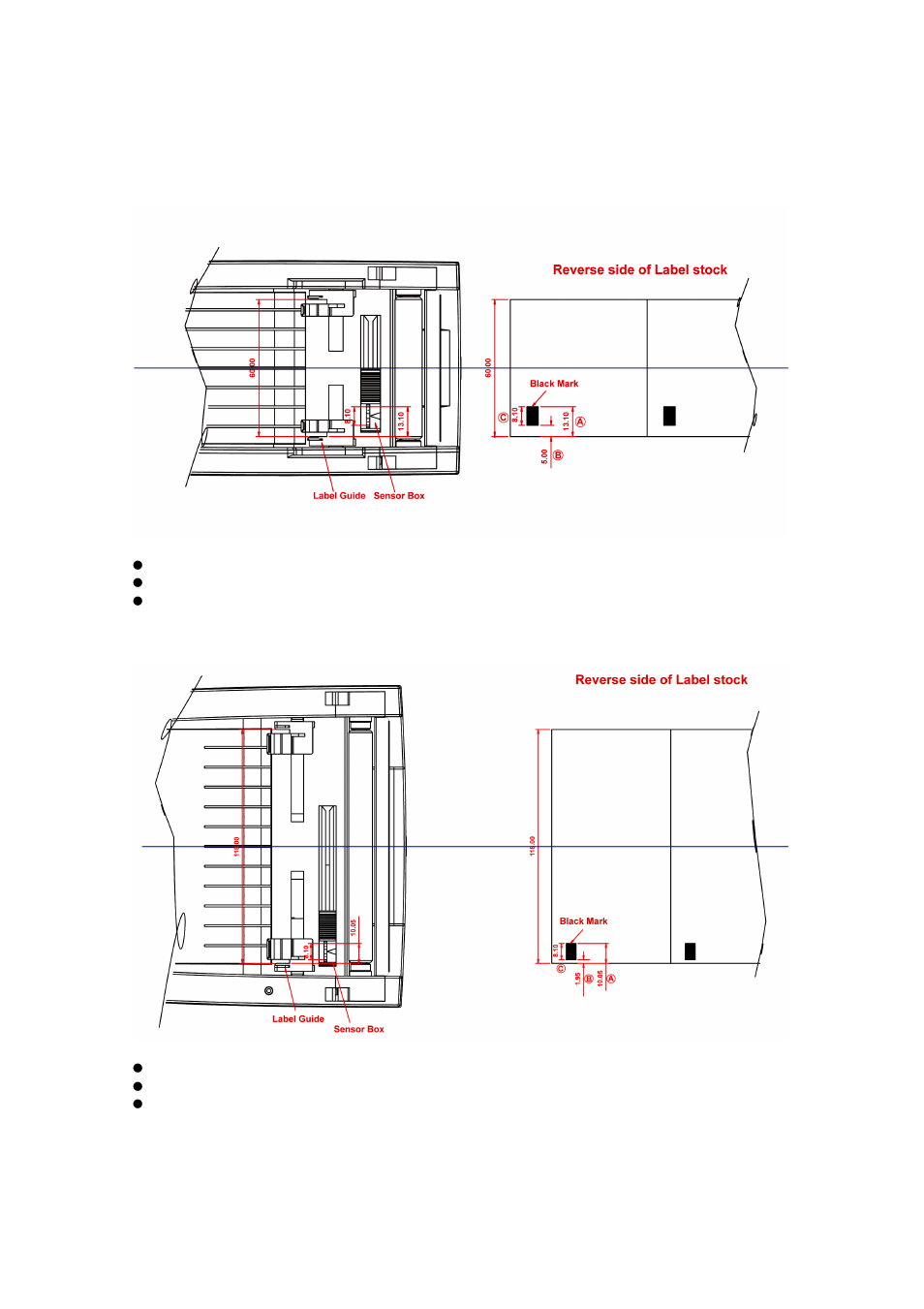 3. labels with black marks | Rice Lake GoDEX DT4 User Manual User Manual | Page 33 / 35