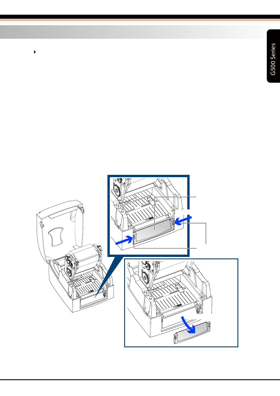 G500 s er ies, 5 accessories | Rice Lake GoDEX G500 Direct Thermal/Thermal Transfer Label Printer User Manual | Page 30 / 47