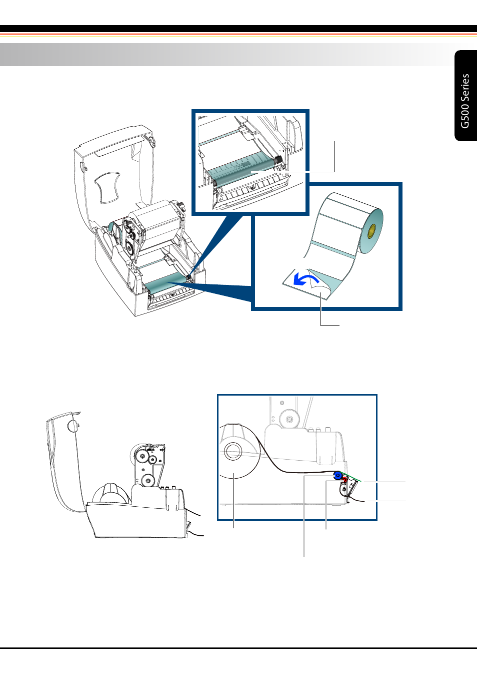 5_g500 user manual_accessories_label dispenser_04, G500 s er ies, 5 accessories | Rice Lake GoDEX G500 Direct Thermal/Thermal Transfer Label Printer User Manual | Page 34 / 47