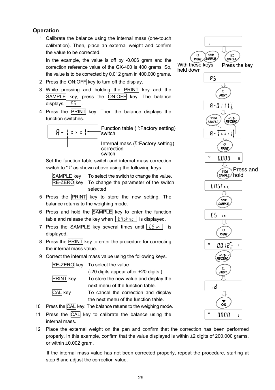 Rice Lake GX Series, A&D Weighing User Manual | Page 31 / 86