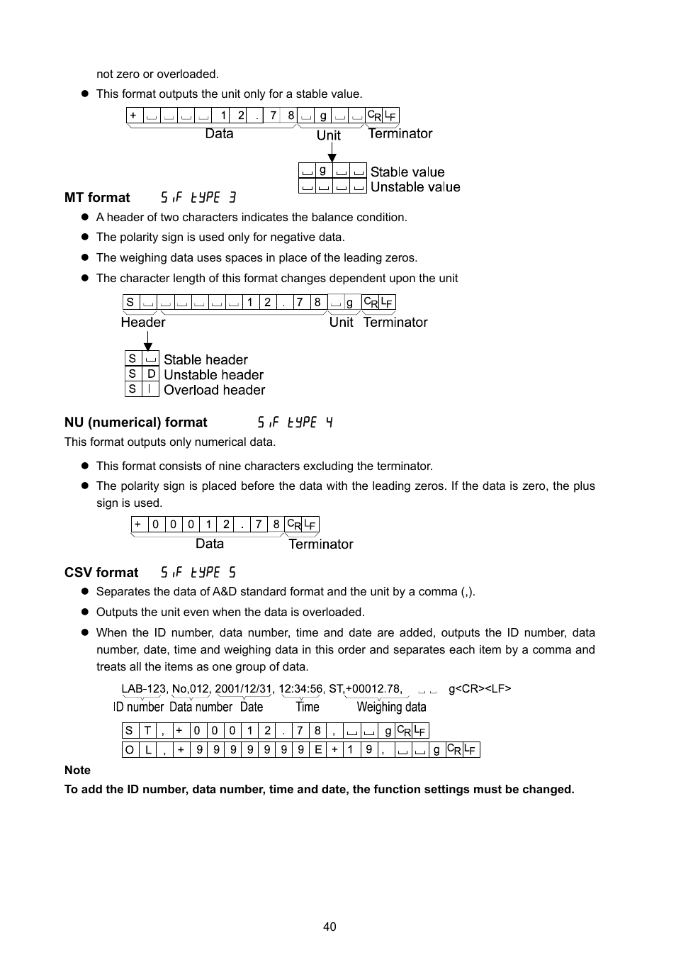 Rice Lake GX Series, A&D Weighing User Manual | Page 42 / 86