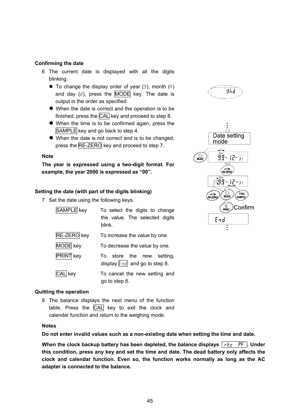 Rice Lake GX Series, A&D Weighing User Manual | Page 47 / 86