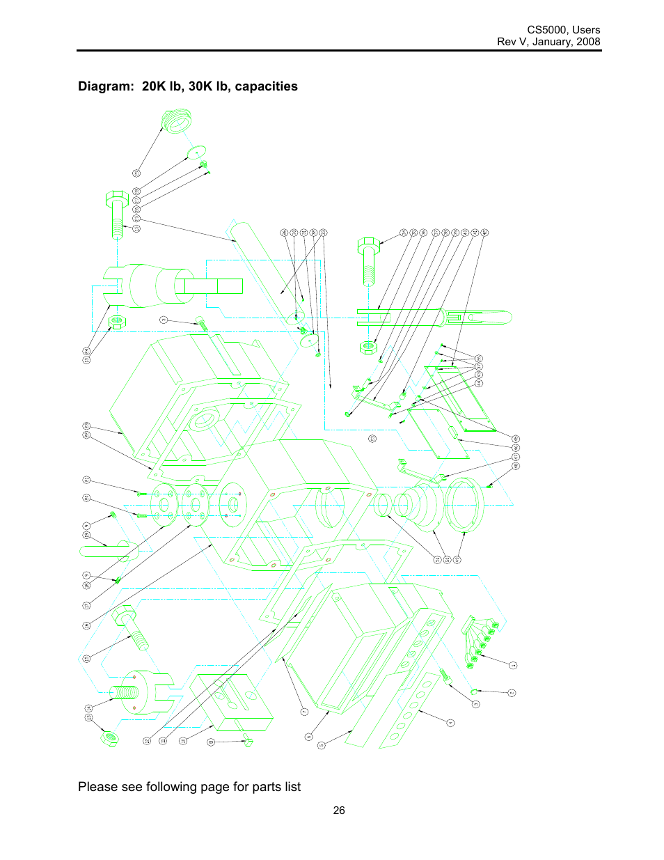 Rice Lake Intercomp CS 5000 - Users Manual User Manual | Page 26 / 31