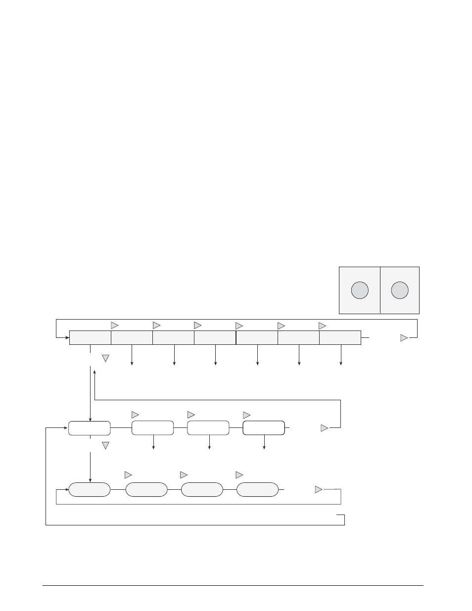 Menu navigation, General structure | Rice Lake IQ Plus 210 Digital Weight Indicator User Manual | Page 16 / 34