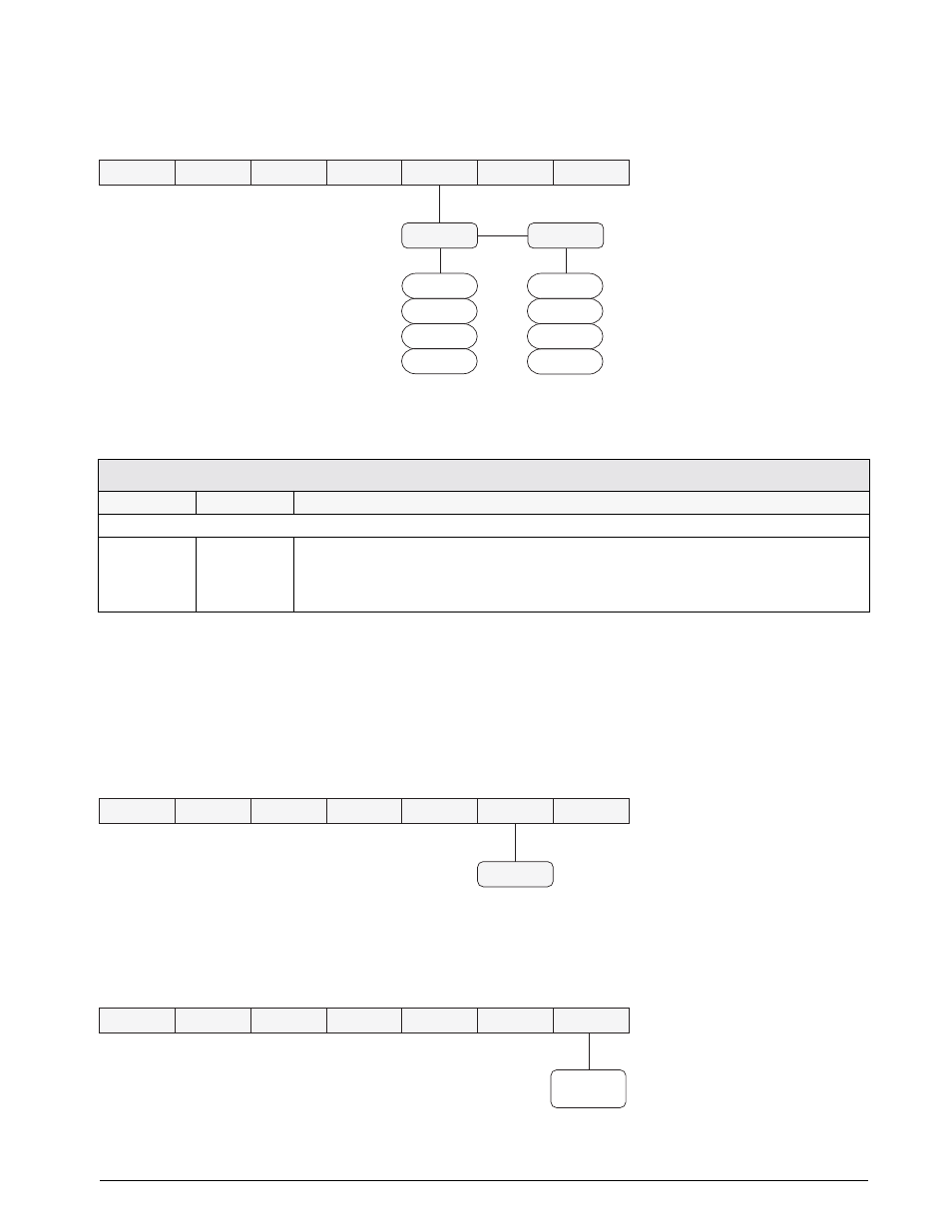 5 digital input menu, 6 default menu, 7 version menu | Digital input menu, Default menu, Version menu | Rice Lake IQ Plus 210 Digital Weight Indicator User Manual | Page 23 / 34