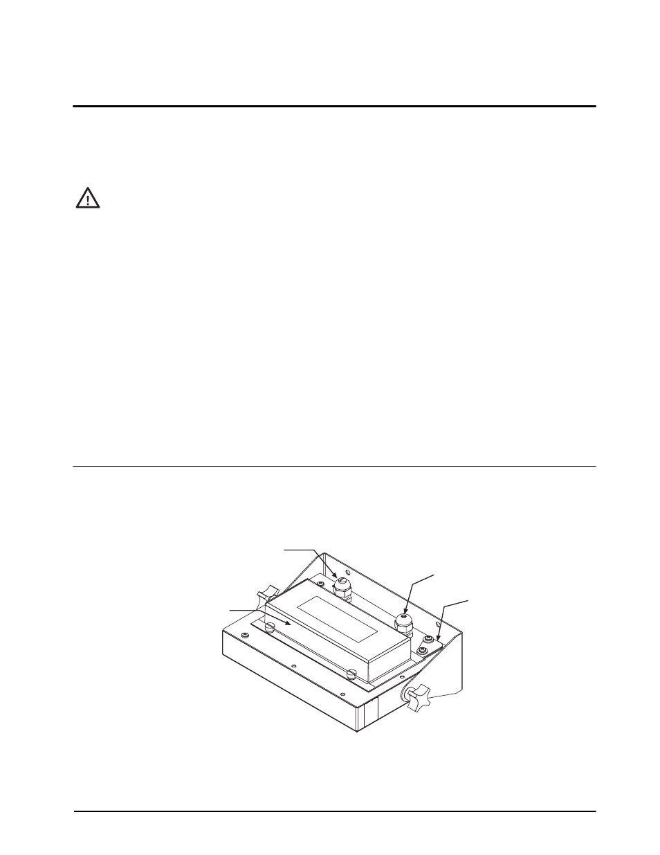 0 installation, 1 unpacking and assembly, 2 enclosure disassembly | 3 cable connections, Caution | Rice Lake IQ plus 590-DC Installation Manual User Manual | Page 9 / 47