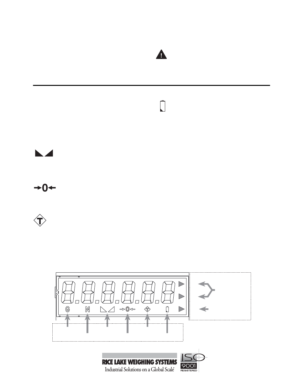 Rice Lake IQ plus 590-DC Operator Card User Manual | 4 pages