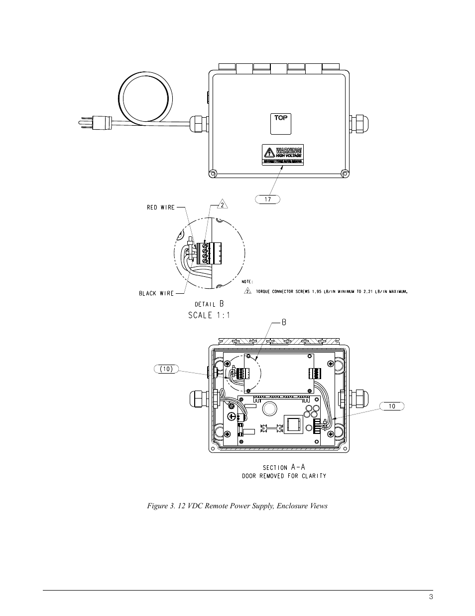 Rice Lake iQUBE2 12 VDC Remote Power Supply User Manual | Page 3 / 4