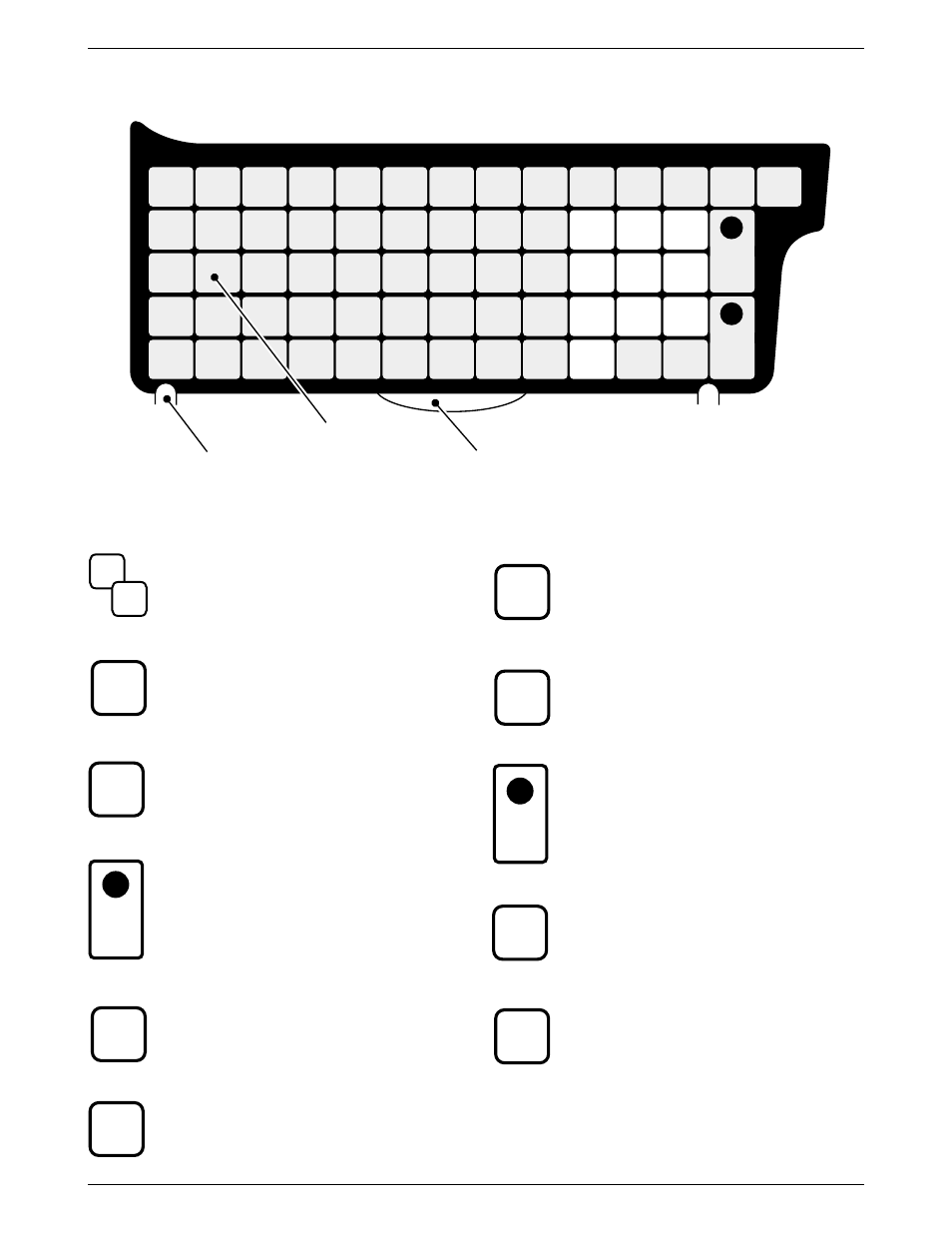 3 operation key sheet, 1 basic function keys | Rice Lake Ishida Astra Operating Manual User Manual | Page 13 / 88