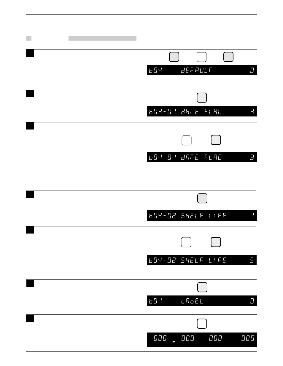 6 default setup | Rice Lake Ishida Astra Operating Manual User Manual | Page 29 / 88