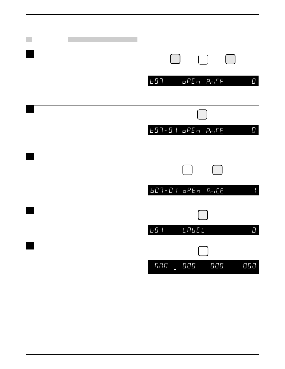 9 open price setup | Rice Lake Ishida Astra Operating Manual User Manual | Page 32 / 88