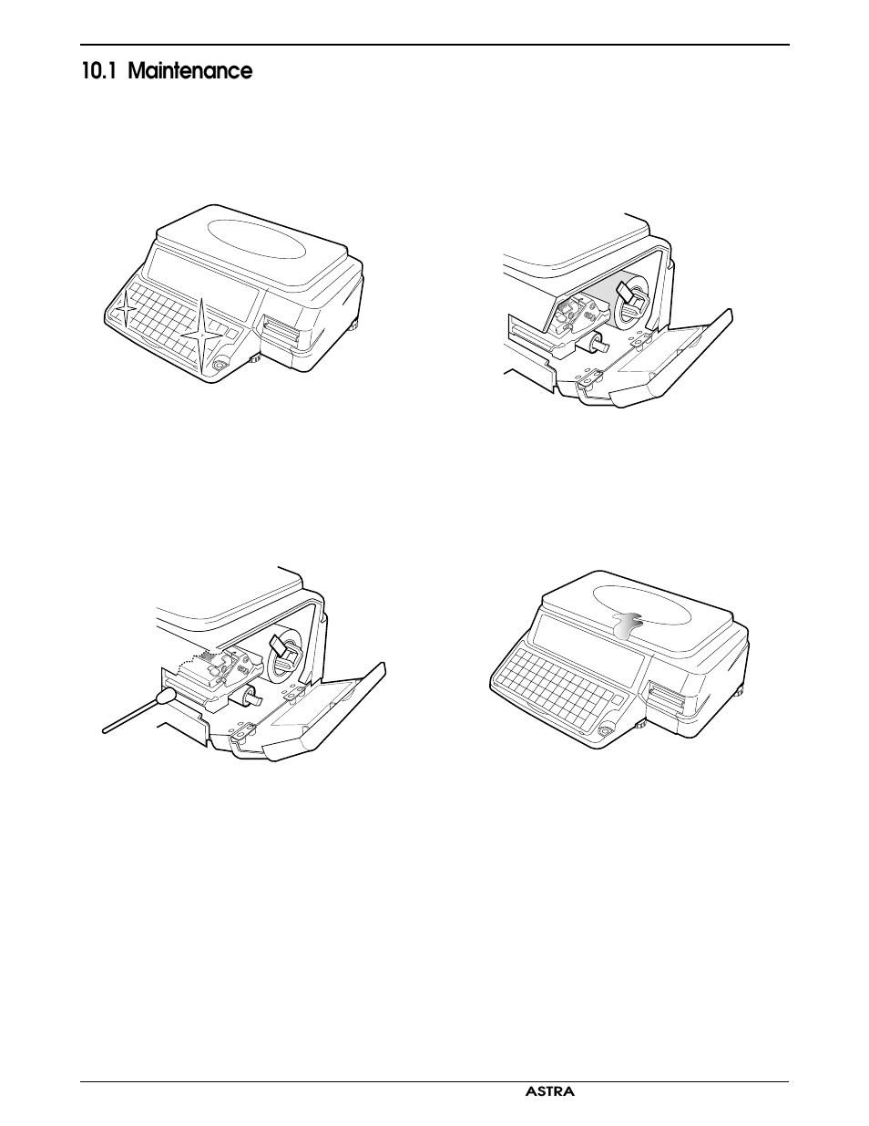 1 maintenance | Rice Lake Ishida Astra Operating Manual User Manual | Page 82 / 88