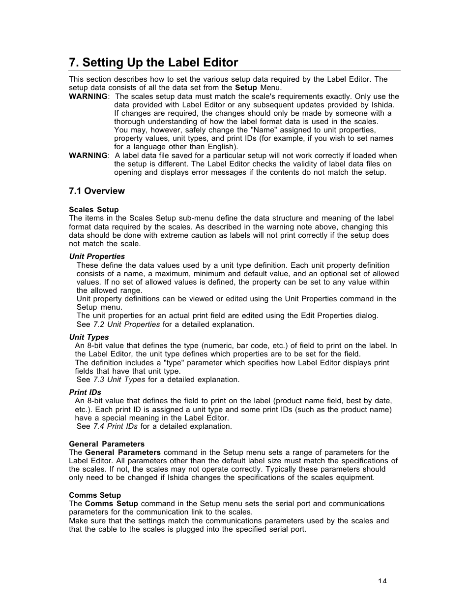 Setting up the label editor | Rice Lake Ishida AstraLabel User Guide User Manual | Page 18 / 27