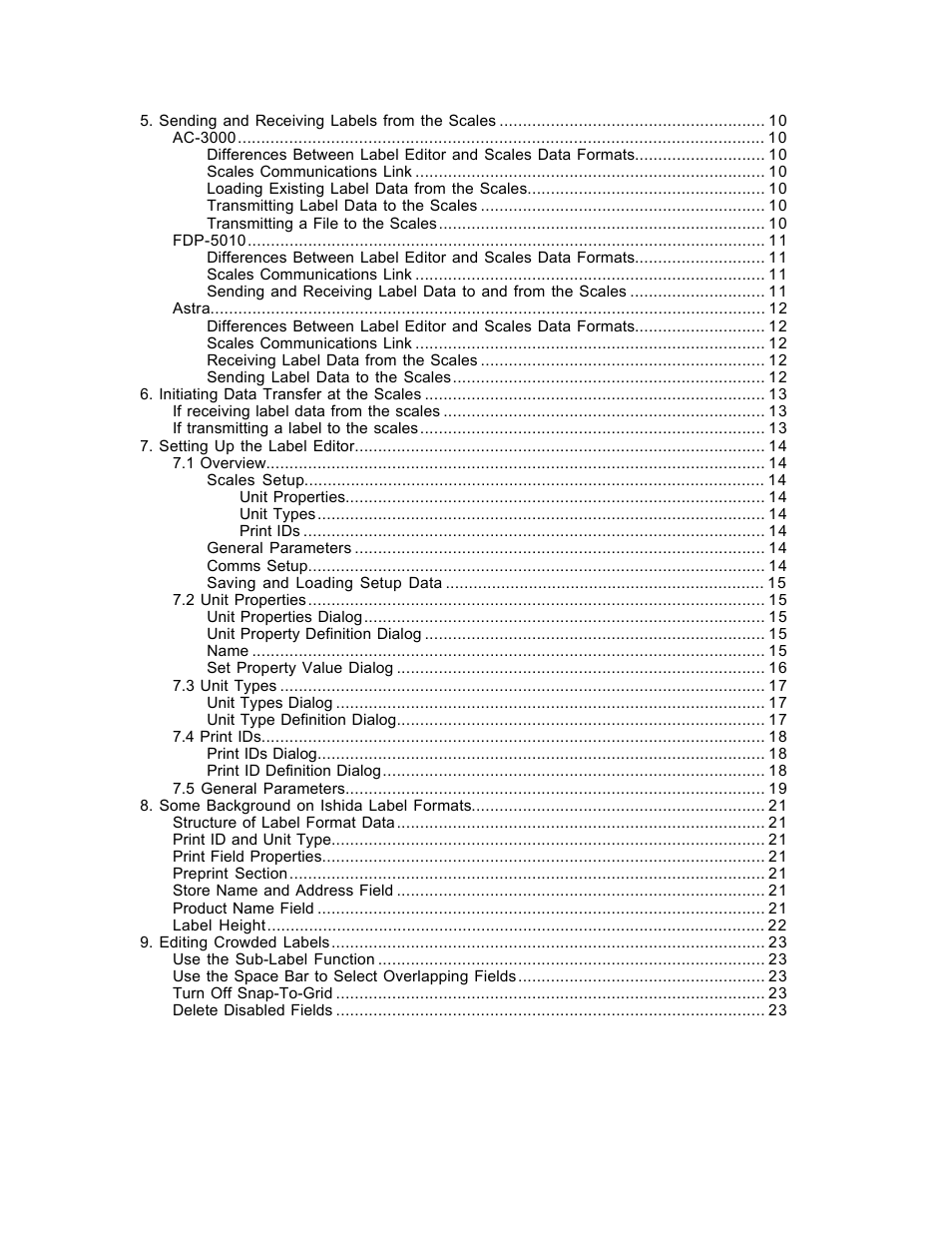 Rice Lake Ishida AstraLabel User Guide User Manual | Page 4 / 27