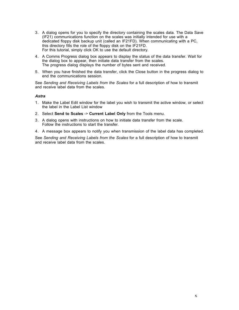 Rice Lake Ishida AstraLabel User Guide User Manual | Page 9 / 27