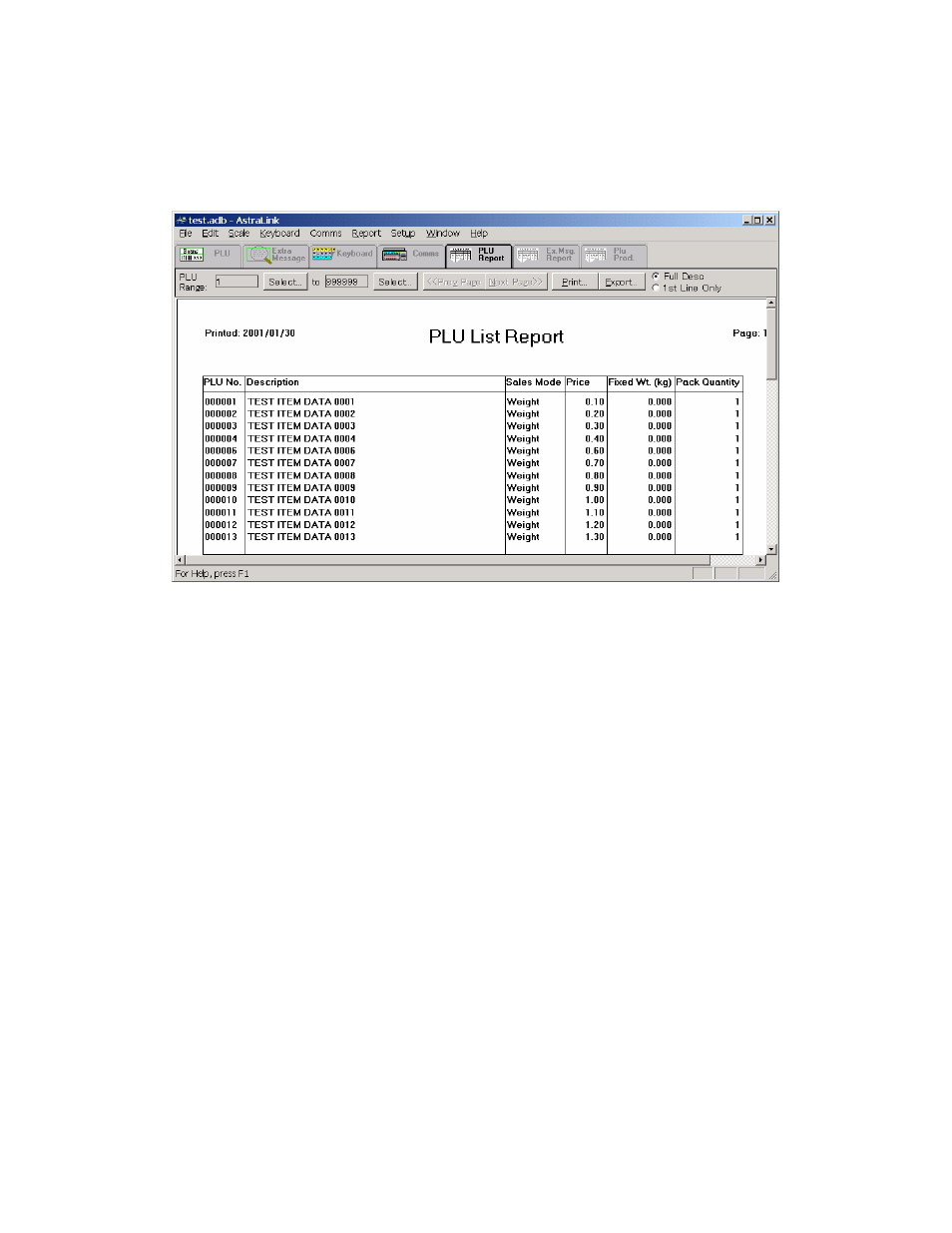 Rice Lake Ishida AstraLink User Manual | Page 26 / 58