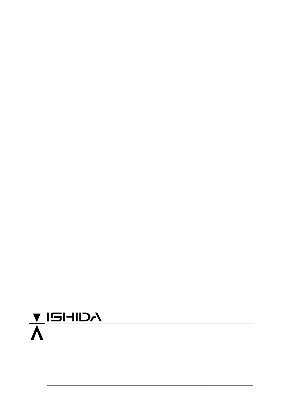 Ishida co.,ltd | Rice Lake Ishida IGX & IGB Series - Service Manual User Manual | Page 47 / 47