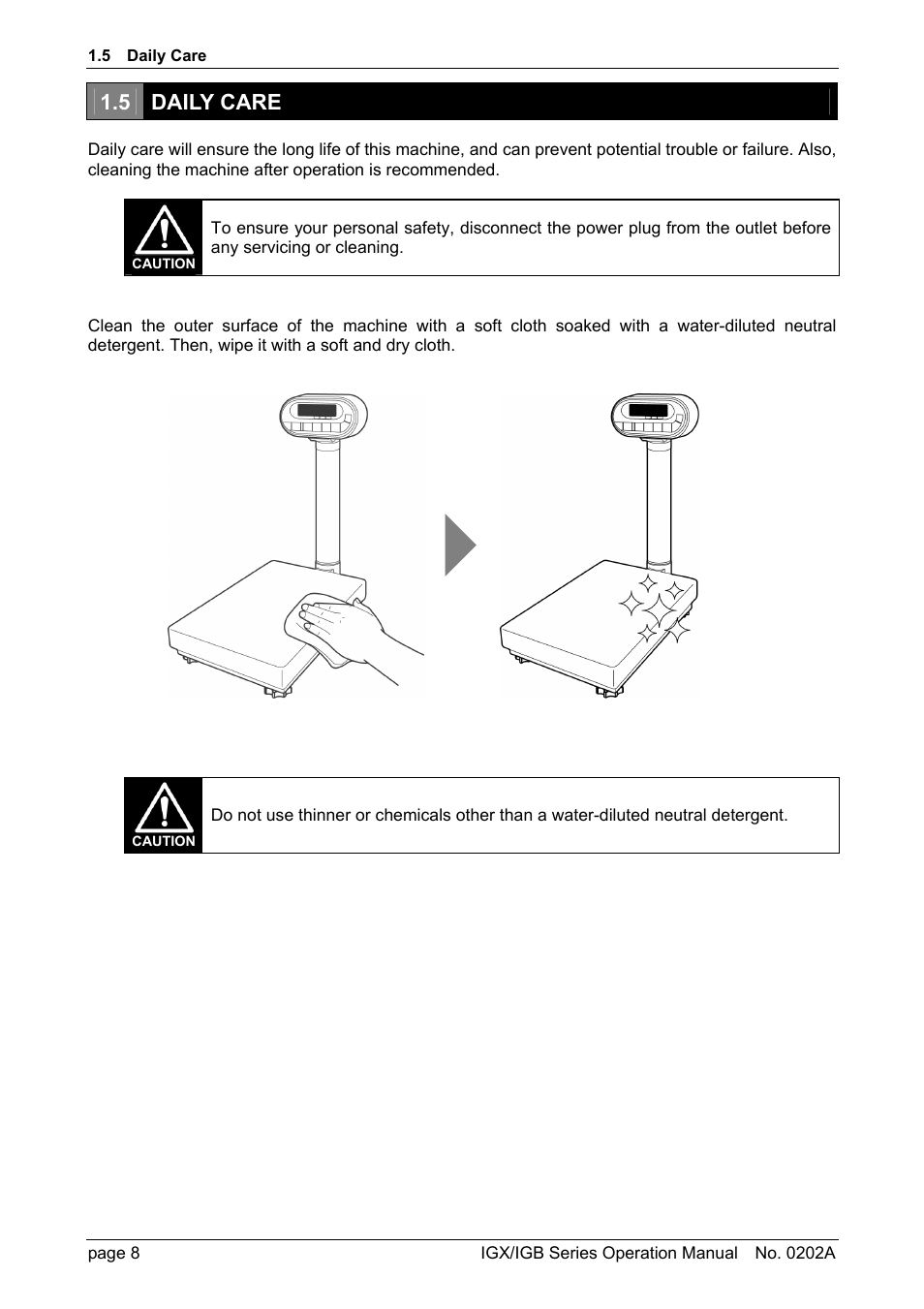 Rice Lake Ishida IGX & IGB Series - Operation Manual User Manual | Page 11 / 38