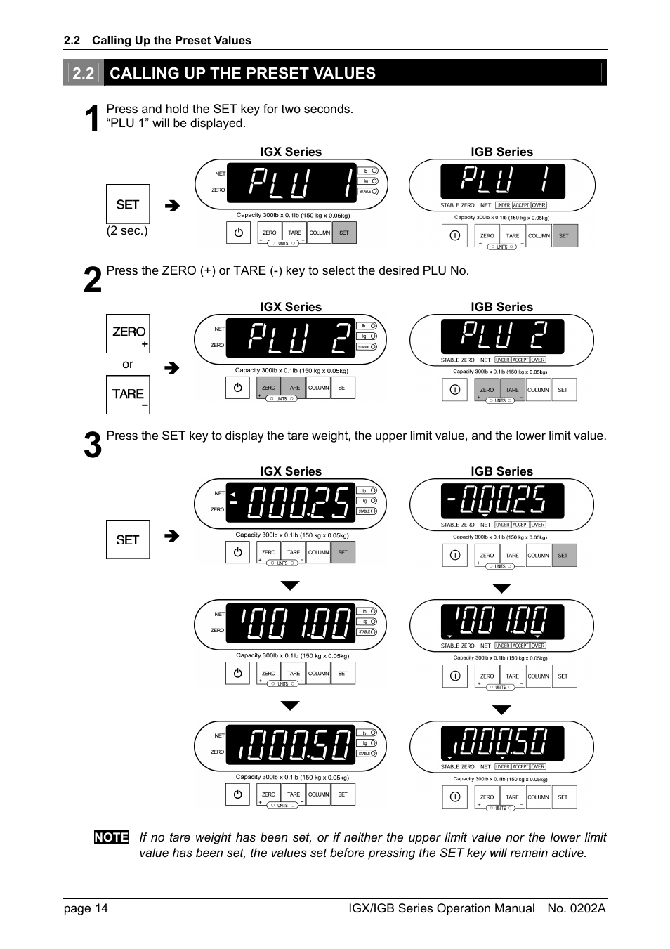 Rice Lake Ishida IGX & IGB Series - Operation Manual User Manual | Page 17 / 38