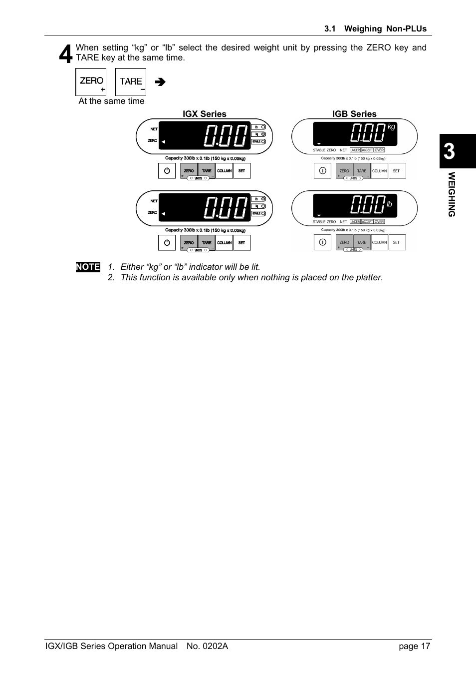 Rice Lake Ishida IGX & IGB Series - Operation Manual User Manual | Page 20 / 38