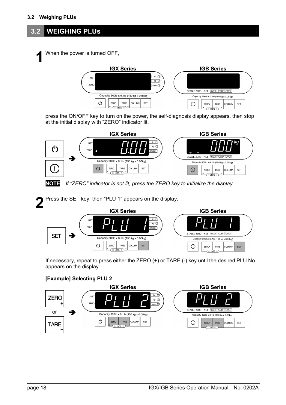 Rice Lake Ishida IGX & IGB Series - Operation Manual User Manual | Page 21 / 38