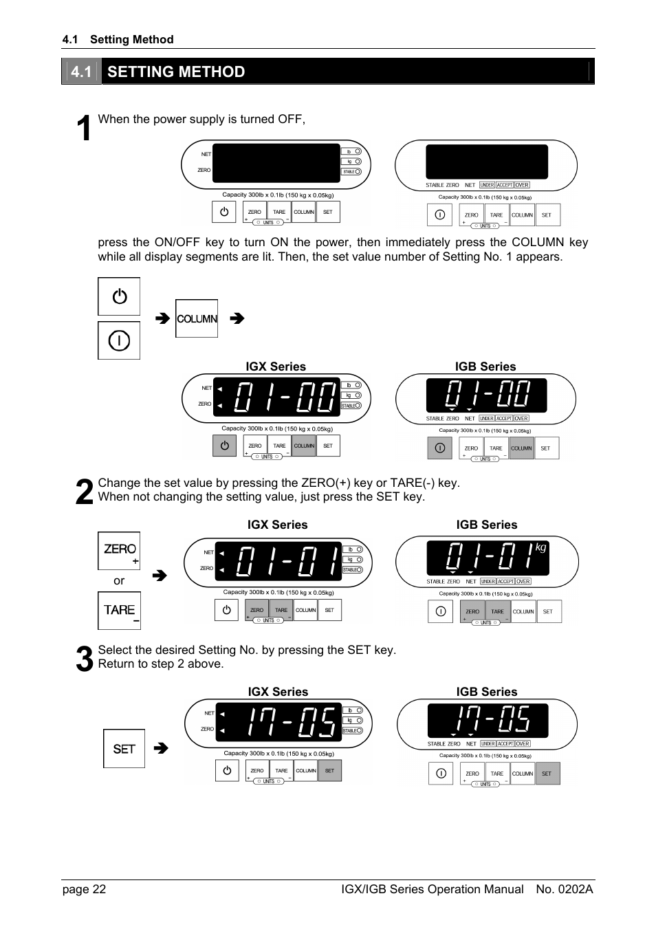 Rice Lake Ishida IGX & IGB Series - Operation Manual User Manual | Page 25 / 38