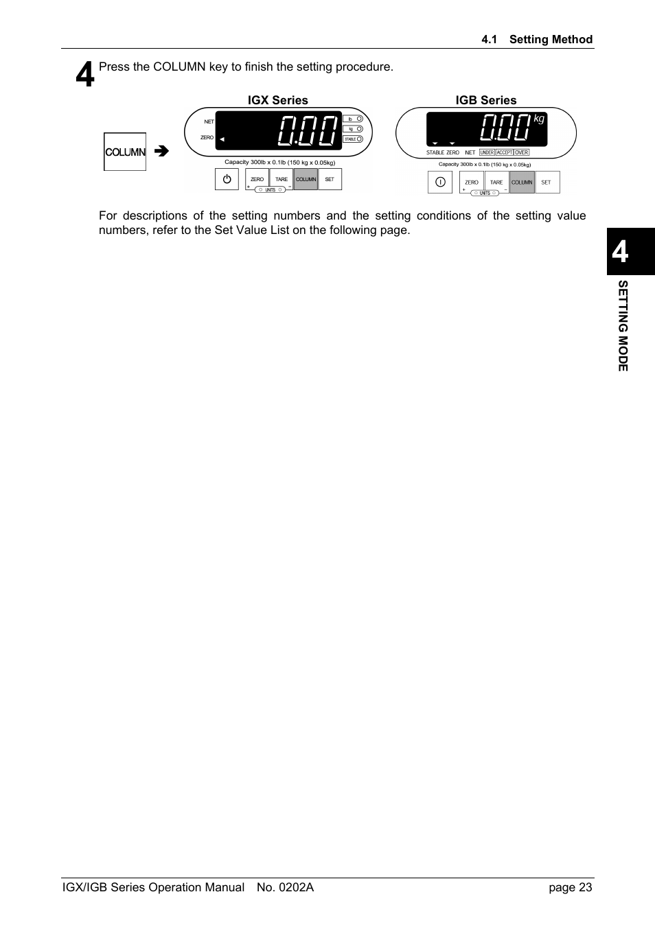 Rice Lake Ishida IGX & IGB Series - Operation Manual User Manual | Page 26 / 38