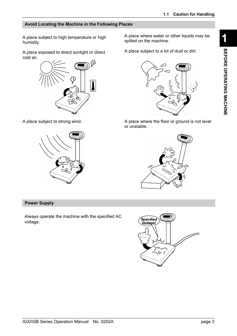 Rice Lake Ishida IGX & IGB Series - Operation Manual User Manual | Page 6 / 38