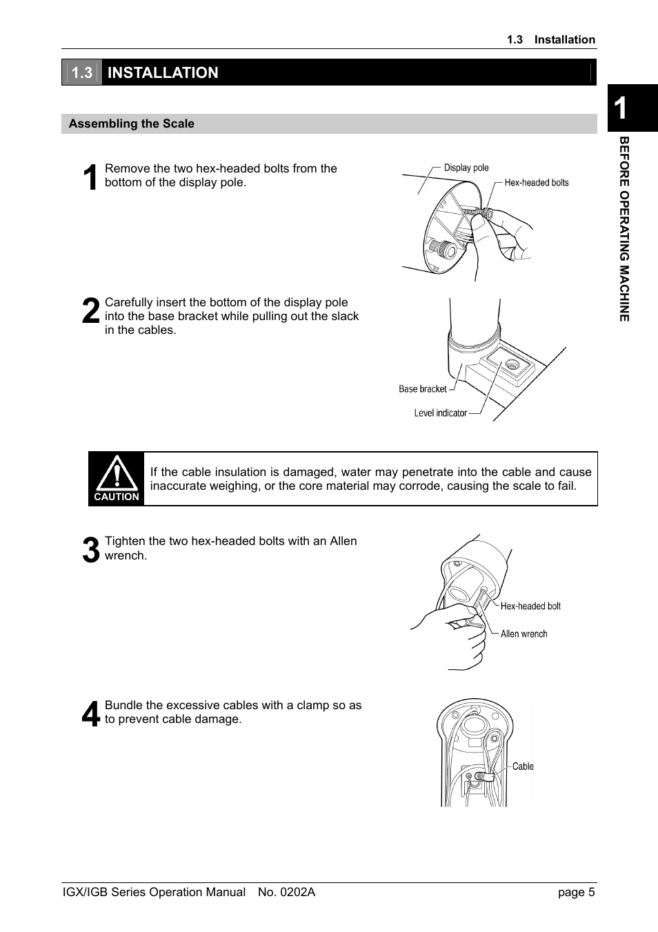 Rice Lake Ishida IGX & IGB Series - Operation Manual User Manual | Page 8 / 38