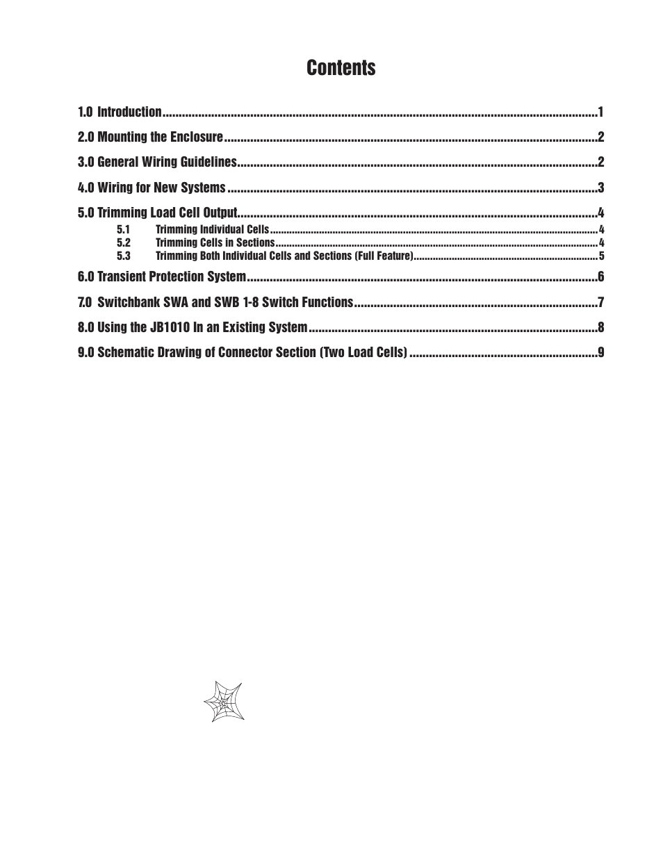 Rice Lake JB1010 Signal/Excitation Trim User Manual | Page 3 / 14