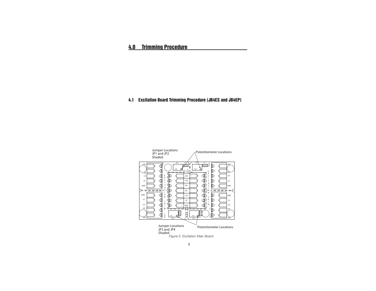 0 trimming procedure | Rice Lake JB4SS TuffSeal Signal Trim Junction Box User Manual | Page 7 / 11