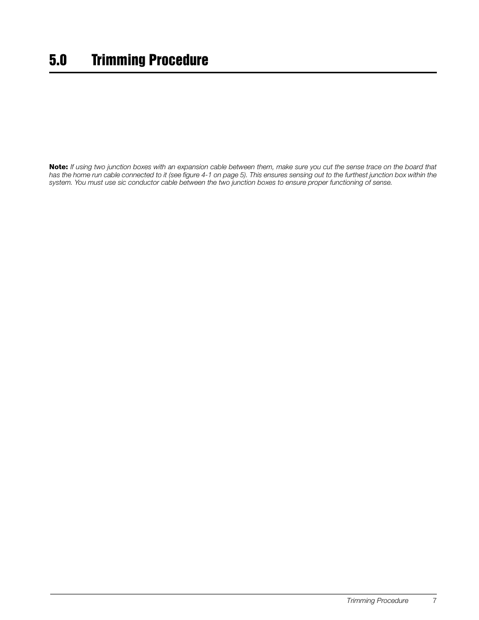 0 trimming procedure, Trimming procedure | Rice Lake JB8SPT TuffSeal Signal Trim Junction Box User Manual | Page 11 / 13