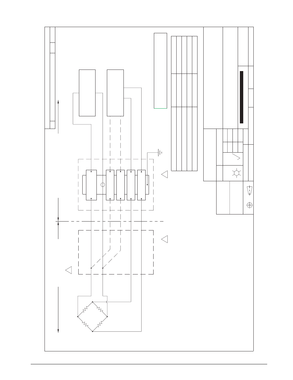 Wiring diagram - load cells in hazardous areas | Rice Lake Load Cells - Wiring for Hazardous Environments User Manual | Page 22 / 45