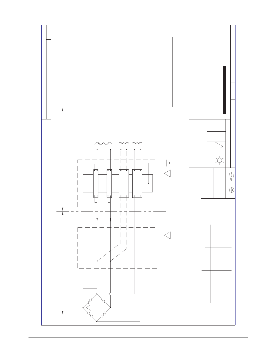 Wiring diagram - load cell in hazardous areas | Rice Lake Load Cells - Wiring for Hazardous Environments User Manual | Page 26 / 45