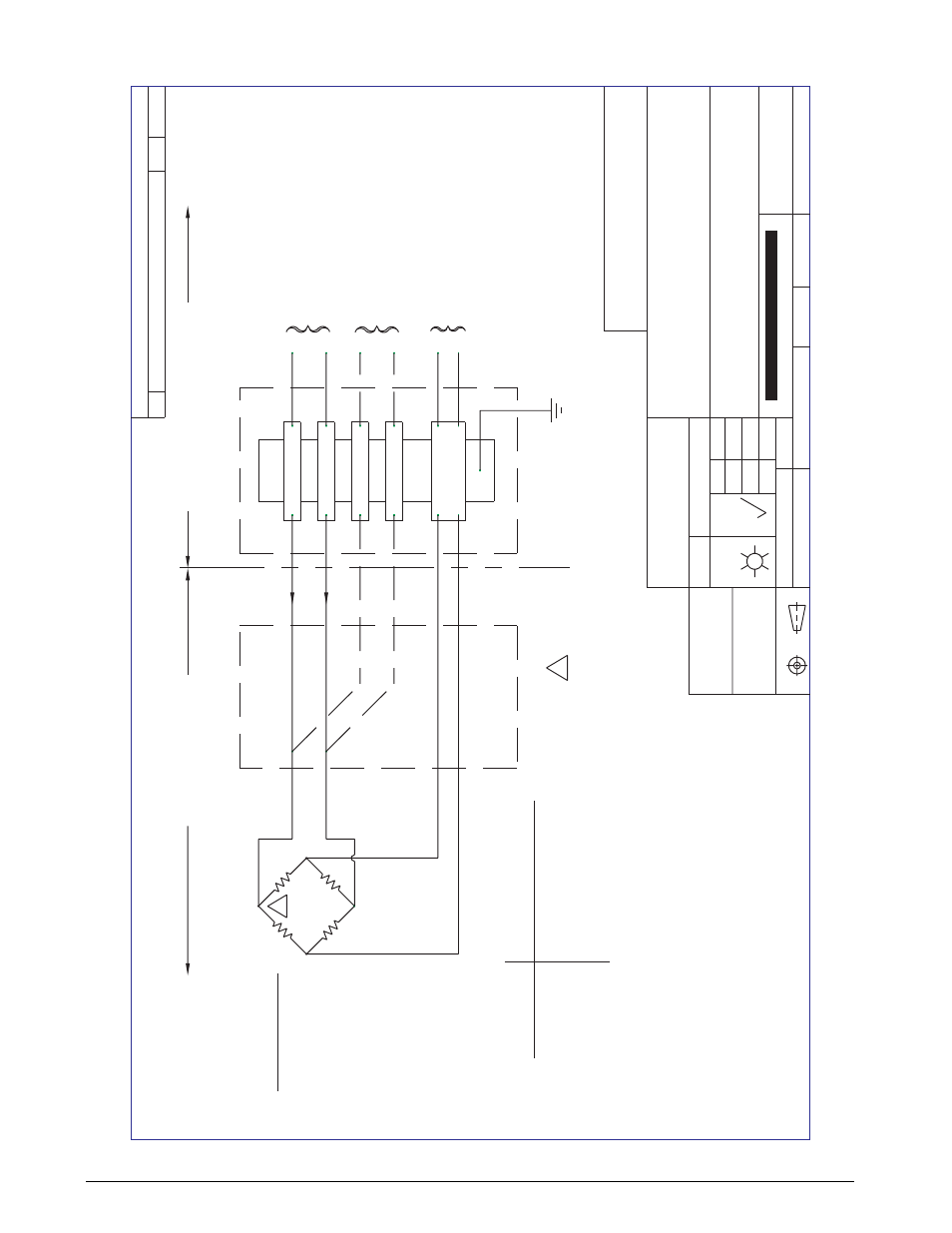 Wiring diagram load cells in hazardous areas, 42 load cell wiring for hazardous environments | Rice Lake Load Cells - Wiring for Hazardous Environments User Manual | Page 45 / 45