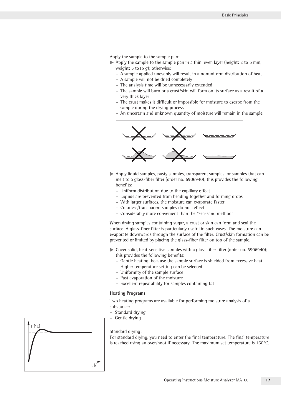 Rice Lake MA160 Sartorius Moisture Analyzer User Manual | Page 17 / 82